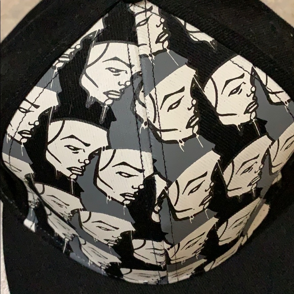 Sam Flores Graph Faces Hat 2006 NWOT Deadstock!